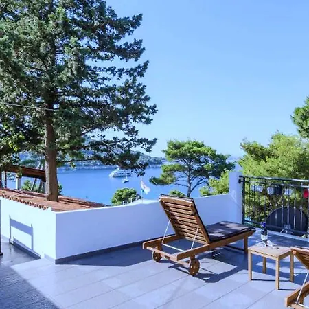 Ammos - One Bedroom With Shared Terrace And Sea View Veliki Apartament *